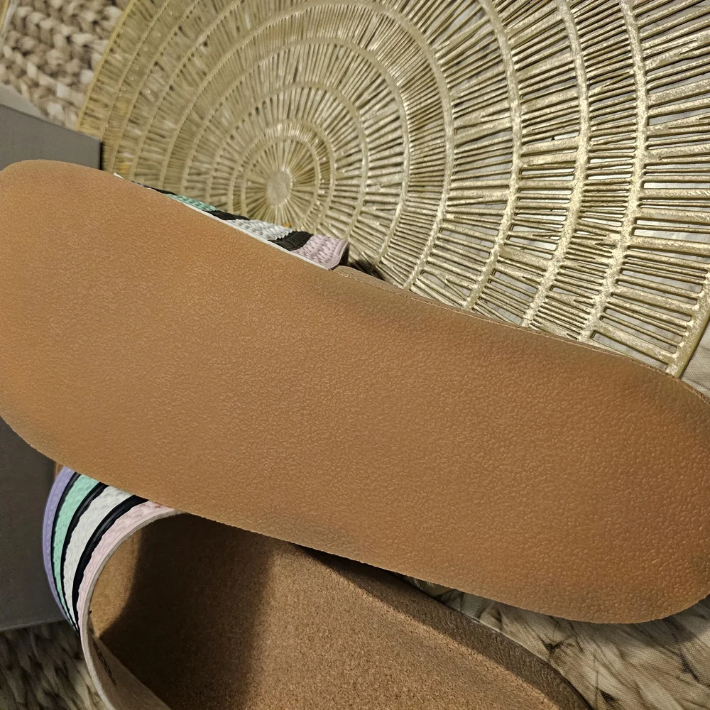 Adidas Women's Muse Multicolor Slide - Picture 4 of 7